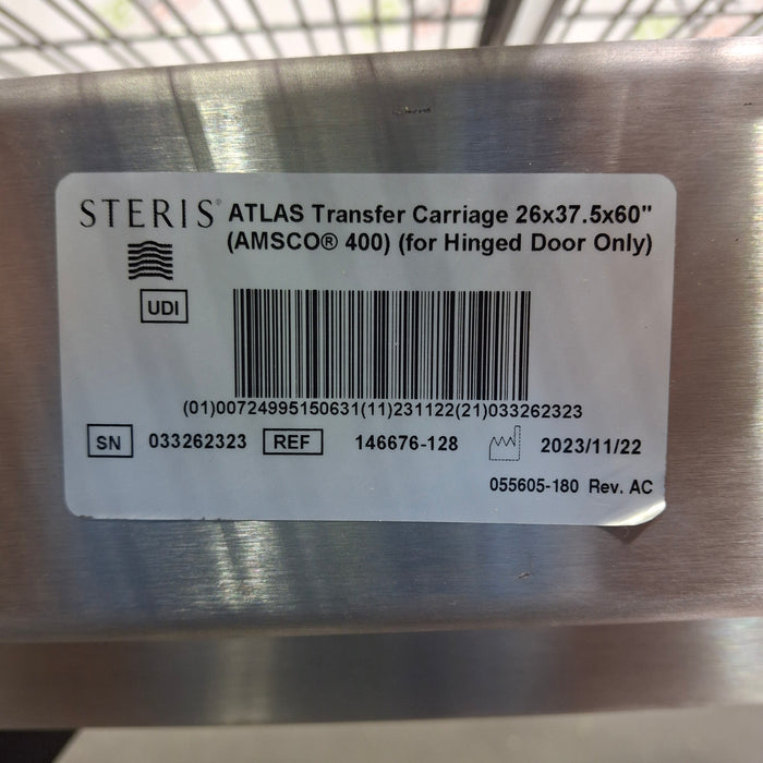 Steris Steris Amsco Atlas Sterilizer Loading Cart Sterilizers & Autoclaves reLink Medical