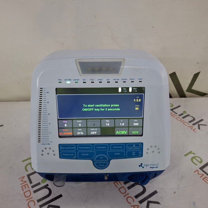 Flight Medical Innovations Flight Medical Innovations Flight 60 Turbine Ventilator Respiratory reLink Medical