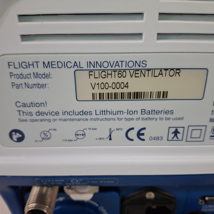 Flight Medical Innovations Flight Medical Innovations Flight 60 Turbine Ventilator Respiratory reLink Medical