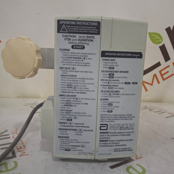 Hospira Hospira Plum A+ Infusion Pump Infusion Pump reLink Medical