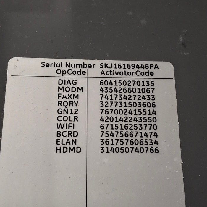 GE Healthcare GE Healthcare MAC 5500 HD ECG with CAM Module Cardiology reLink Medical