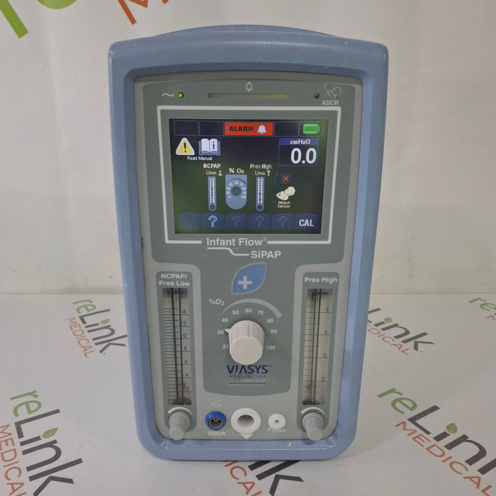Viasys Healthcare Viasys Healthcare Infant Flow SiPAP Ventilator Respiratory reLink Medical