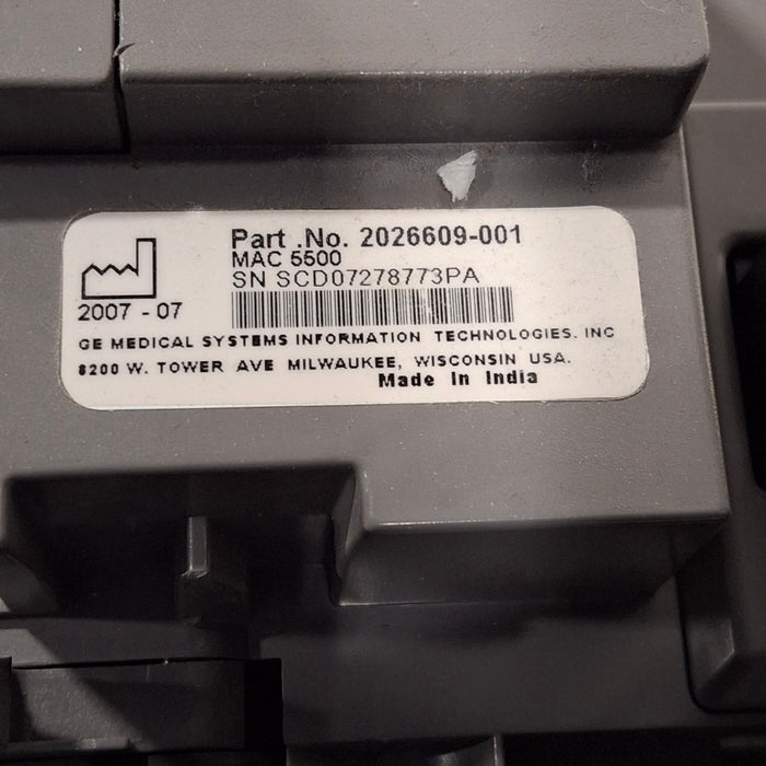 GE Healthcare MAC 5500 ECG with CAM Module