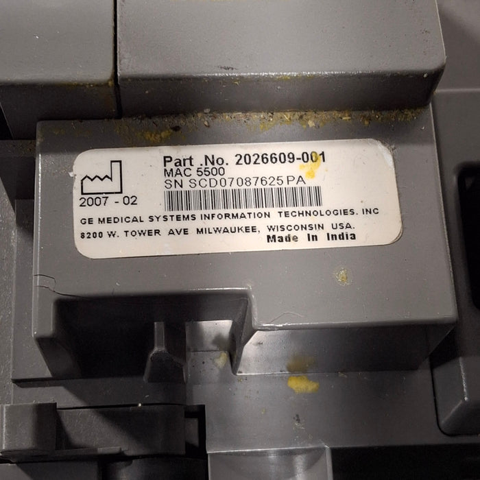 GE Healthcare GE Healthcare MAC 5500 ECG with CAM Module Cardiology reLink Medical