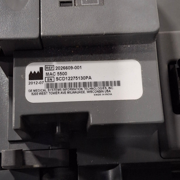 GE Healthcare GE Healthcare MAC 5500 ECG with CAM Module Cardiology reLink Medical