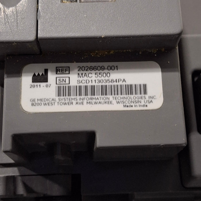 GE Healthcare GE Healthcare MAC 5500 ECG with CAM Module Cardiology reLink Medical