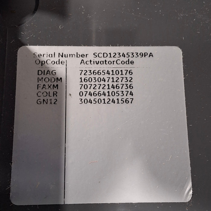 GE Healthcare MAC 5500 ECG with CAM Module