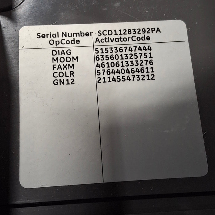 GE Healthcare GE Healthcare MAC 5500 ECG with CAM Module Cardiology reLink Medical