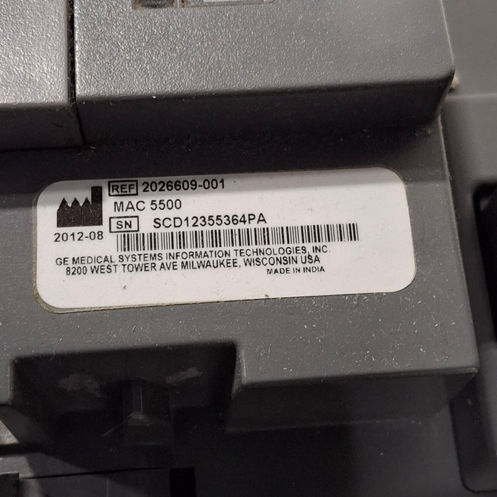GE Healthcare GE Healthcare MAC 5500 ECG with CAM Module Cardiology reLink Medical