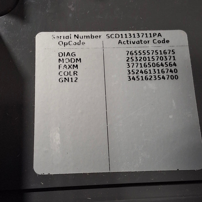 GE Healthcare GE Healthcare MAC 5500 ECG with CAM Module Cardiology reLink Medical