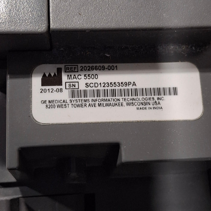 GE Healthcare GE Healthcare MAC 5500 ECG with CAM Module Cardiology reLink Medical