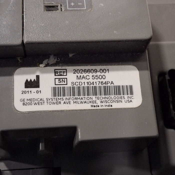 GE Healthcare GE Healthcare MAC 5500 ECG with CAM Module Cardiology reLink Medical