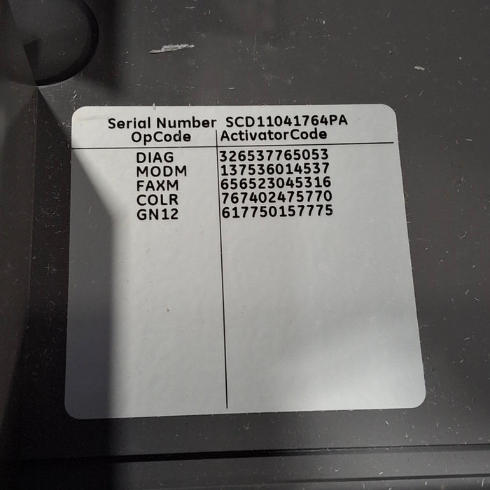 GE Healthcare GE Healthcare MAC 5500 ECG with CAM Module Cardiology reLink Medical