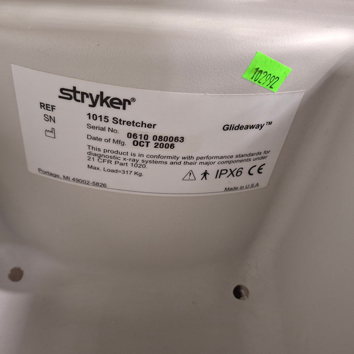 Stryker Stryker 1015 Big Wheel Glideaway Stretcher Beds & Stretchers reLink Medical