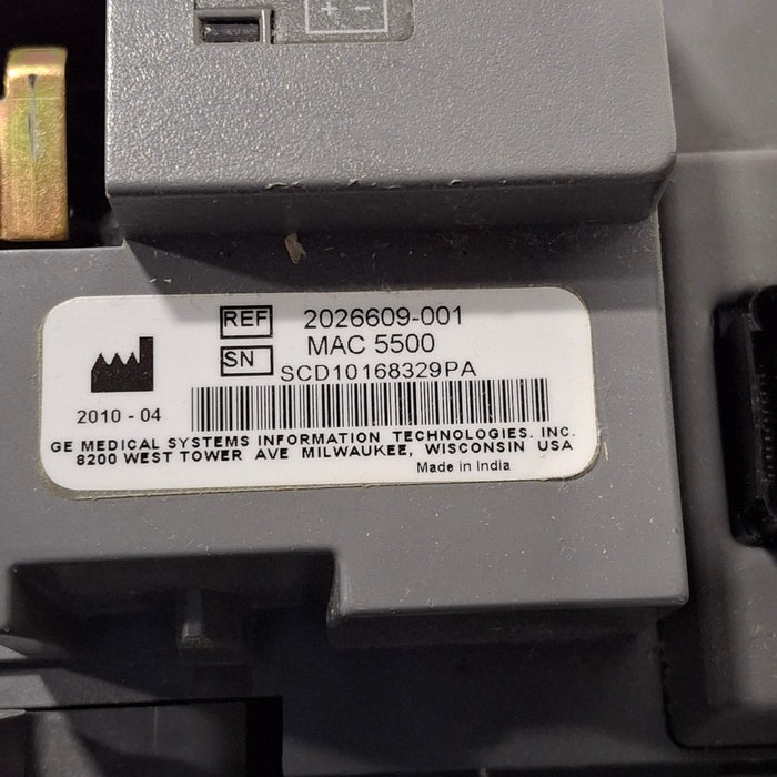 GE Healthcare GE Healthcare MAC 5500 ECG with CAM Module Cardiology reLink Medical