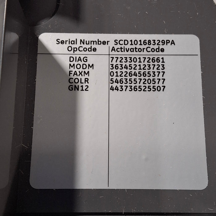 GE Healthcare GE Healthcare MAC 5500 ECG with CAM Module Cardiology reLink Medical