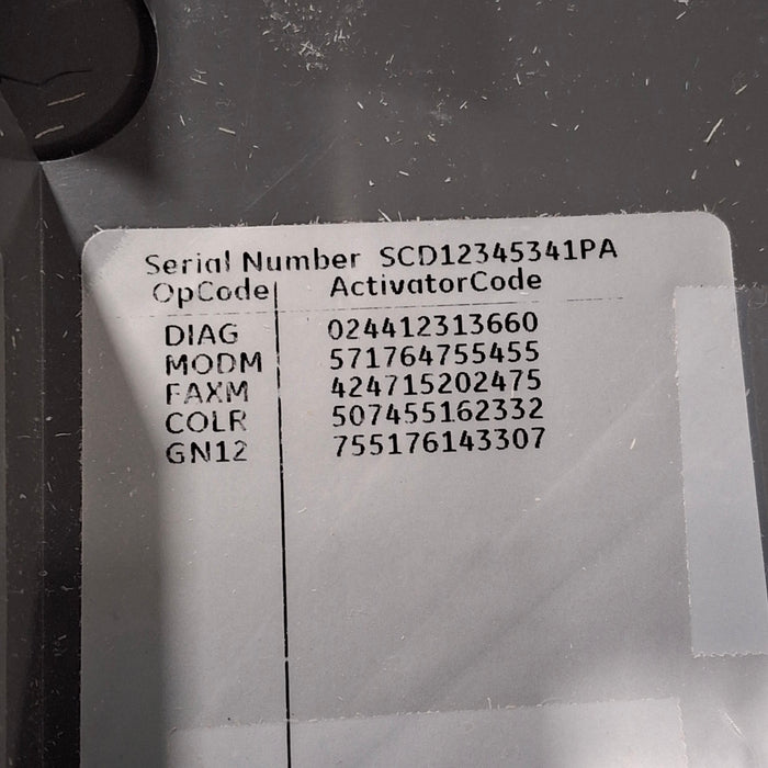 GE Healthcare GE Healthcare MAC 5500 ECG with CAM Module Cardiology reLink Medical