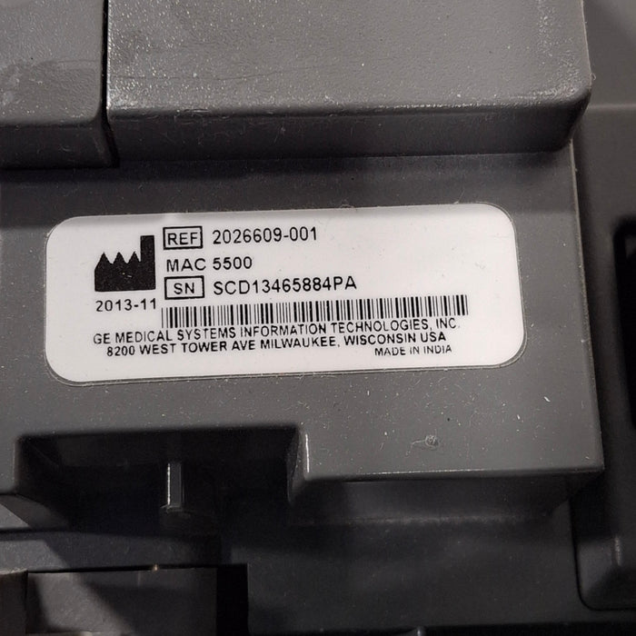 GE Healthcare GE Healthcare MAC 5500 ECG with CAM Module Cardiology reLink Medical