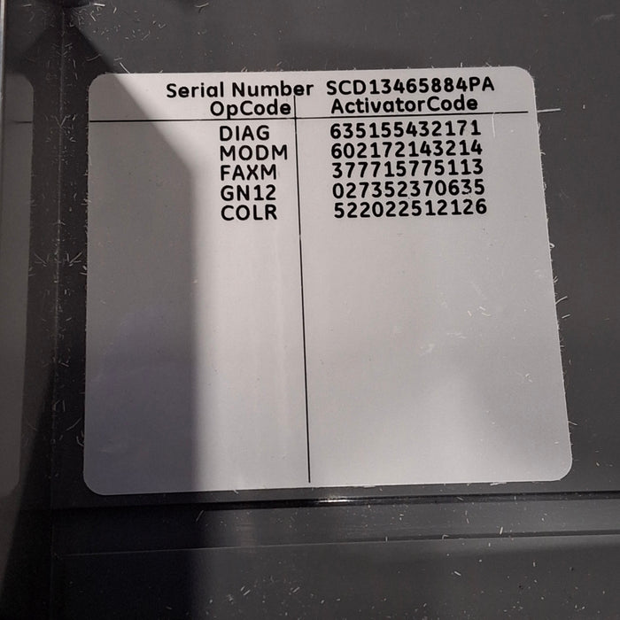 GE Healthcare GE Healthcare MAC 5500 ECG with CAM Module Cardiology reLink Medical