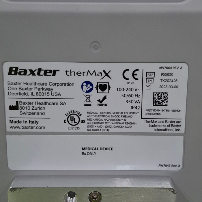 Baxter therMaX Blood Warmer