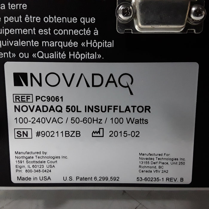 Novadaq Novadaq PC9061 50L Insufflator Rigid Endoscopy reLink Medical