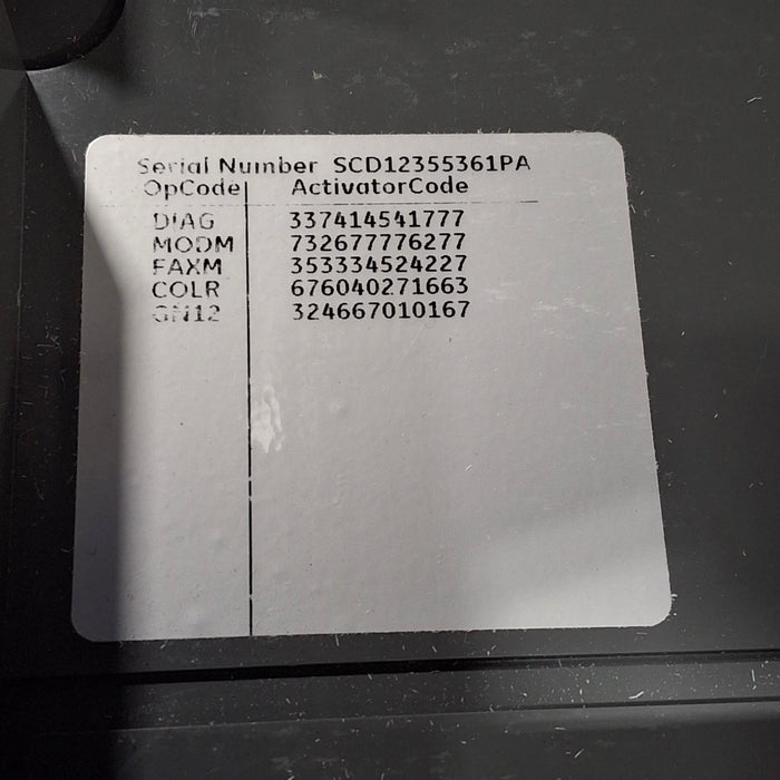 GE Healthcare GE Healthcare MAC 5500 ECG with CAM Module Cardiology reLink Medical