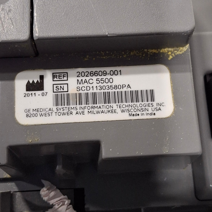 GE Healthcare GE Healthcare MAC 5500 ECG with CAM Module Cardiology reLink Medical