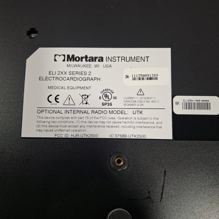 Mortara Mortara Eli 250c ECG Cardiology reLink Medical