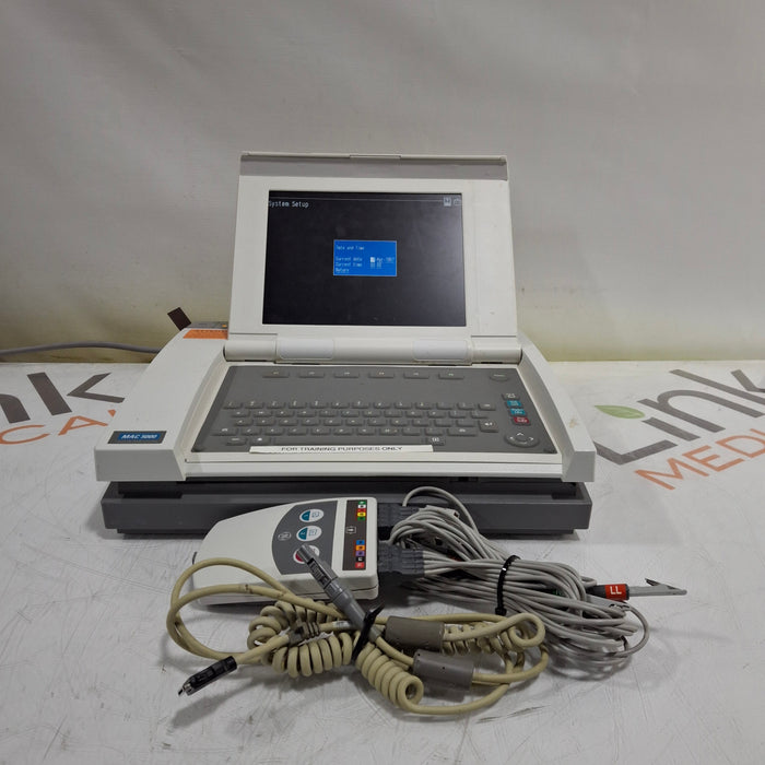 GE Healthcare GE Healthcare MAC 5000 ECG with CAM Module Cardiology reLink Medical