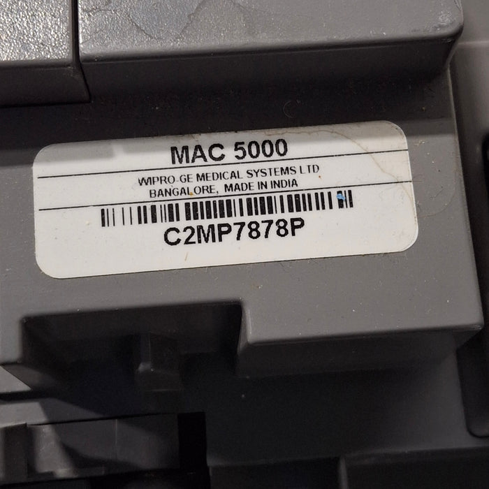 GE Healthcare GE Healthcare MAC 5000 ECG with CAM Module Cardiology reLink Medical