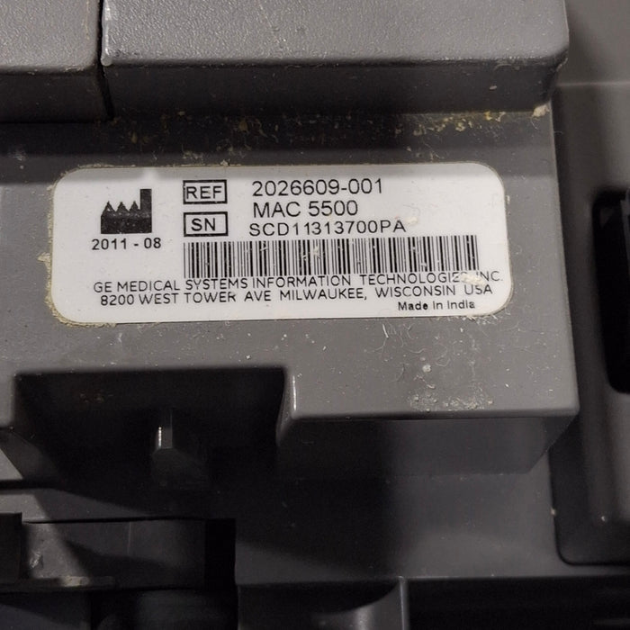 GE Healthcare GE Healthcare MAC 5500 ECG with CAM Module Cardiology reLink Medical