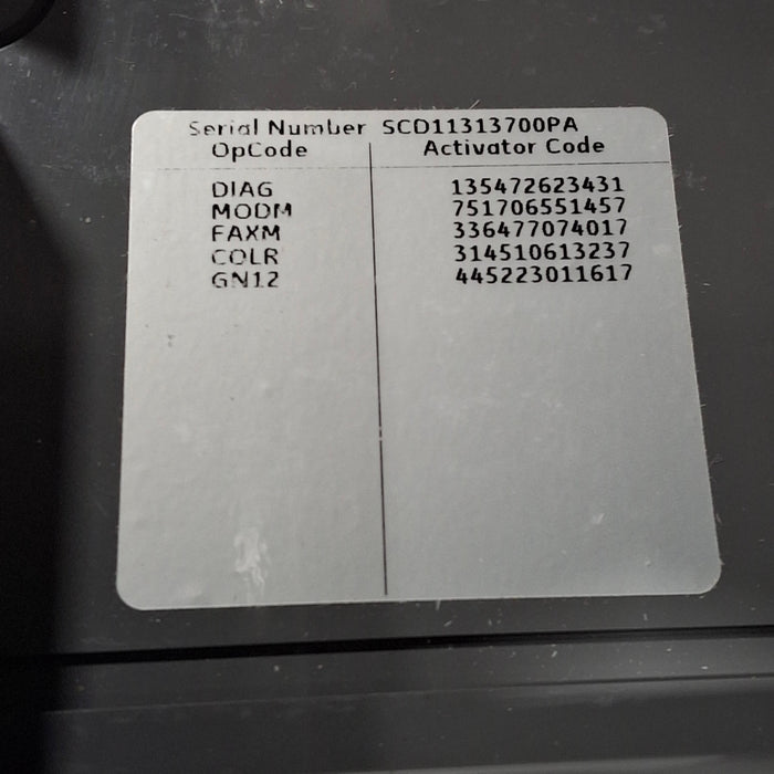 GE Healthcare GE Healthcare MAC 5500 ECG with CAM Module Cardiology reLink Medical