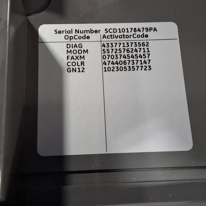 GE Healthcare GE Healthcare MAC 5500 ECG with CAM Module Cardiology reLink Medical