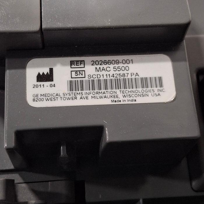 GE Healthcare MAC 5500 ECG with CAM Module