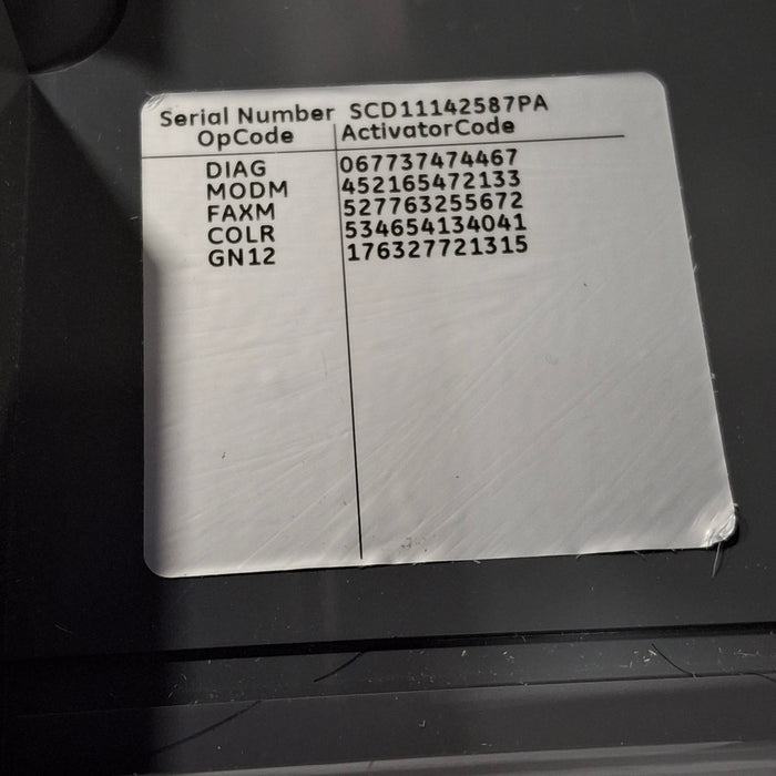 GE Healthcare MAC 5500 ECG with CAM Module