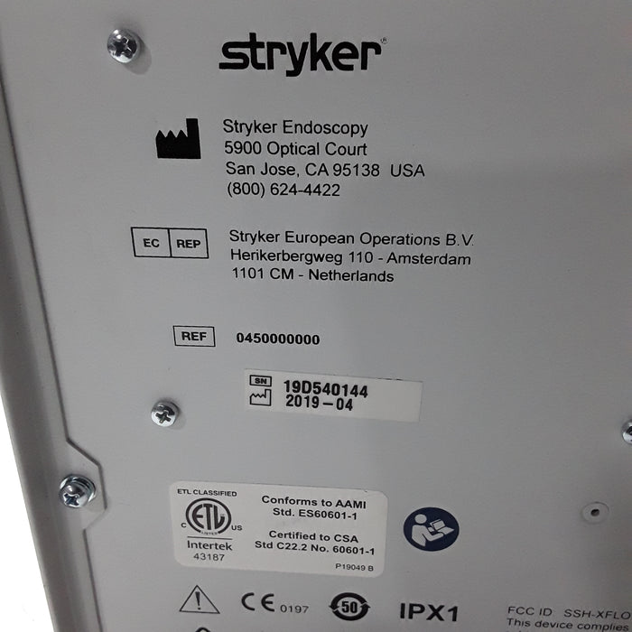 Stryker Stryker Crossflow Integrated Arthroscopy Pump Rigid Endoscopy reLink Medical
