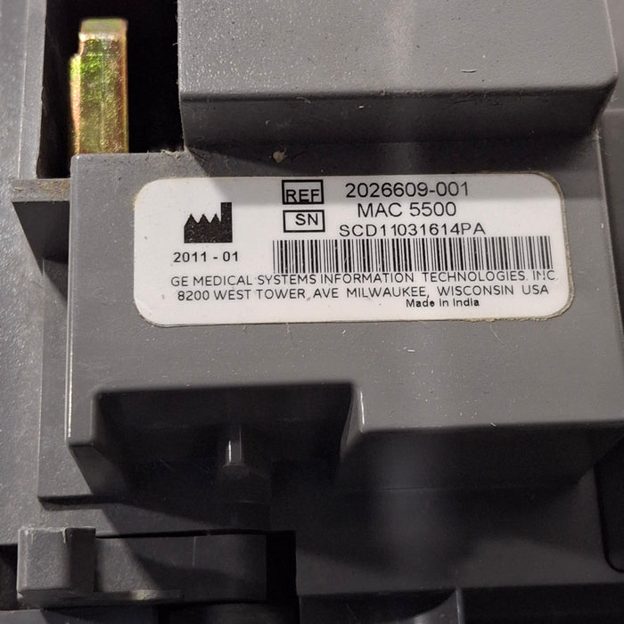 GE Healthcare GE Healthcare MAC 5500 ECG with CAM Module Cardiology reLink Medical