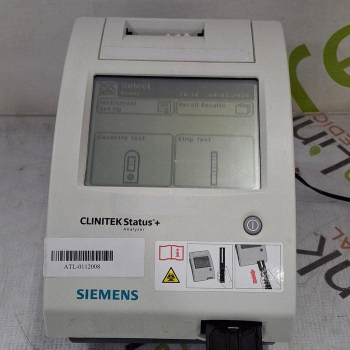 Siemens Clinitek Status + Urine Analyzer