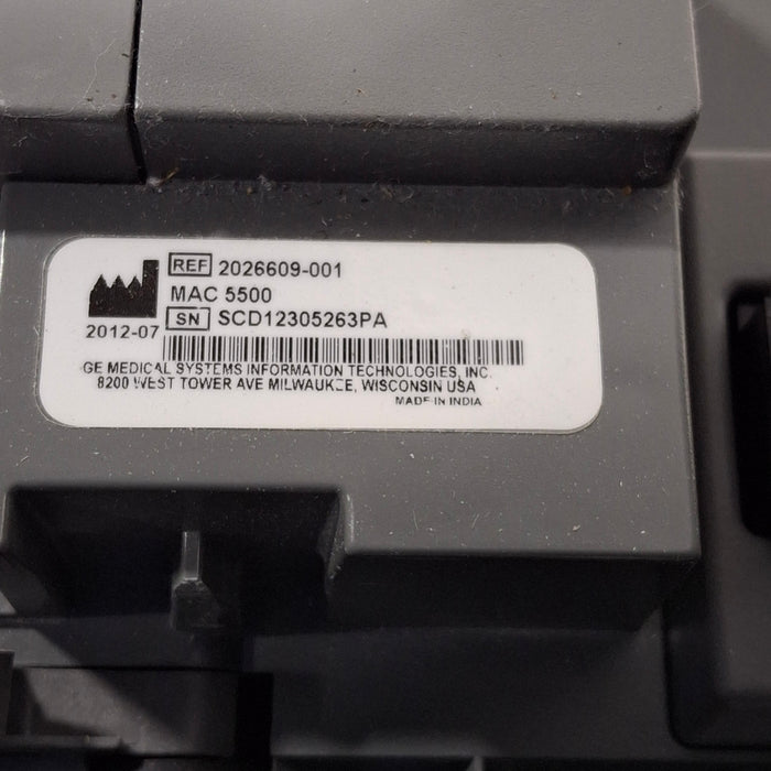 GE Healthcare GE Healthcare MAC 5500 ECG with CAM Module Cardiology reLink Medical