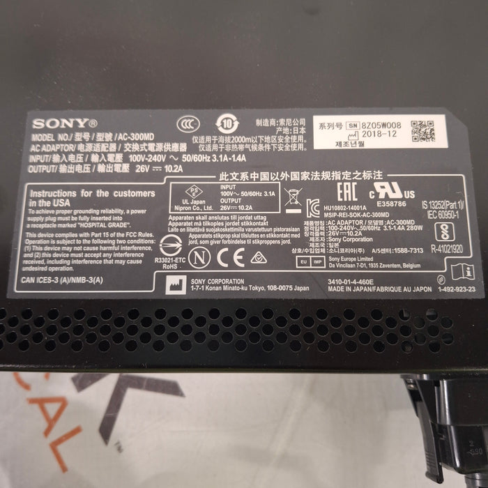 Sony Sony AC-300MD Surgical Display AC Adapter Surgical Equipment reLink Medical