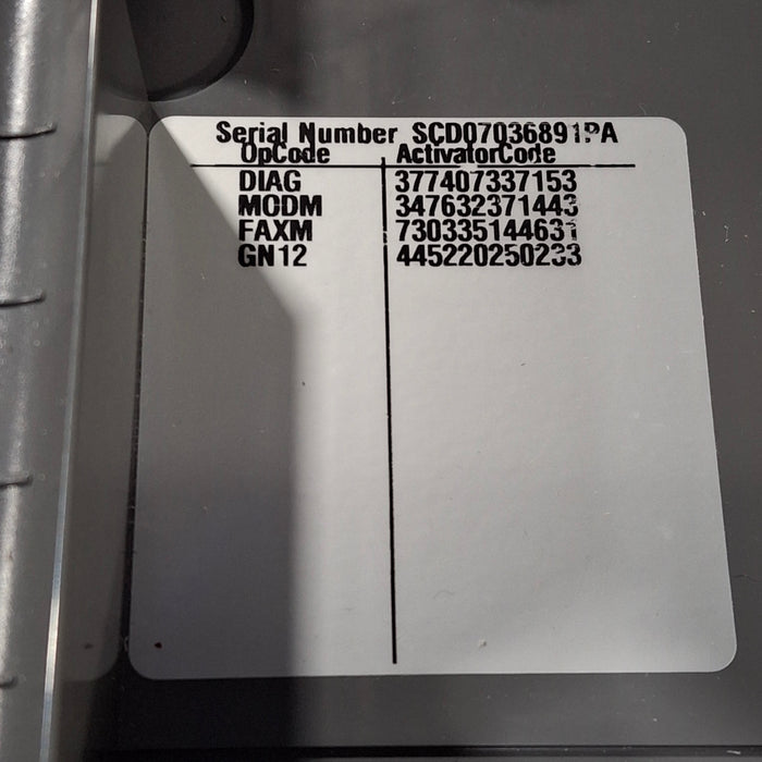 GE Healthcare MAC 5500 HD ECG without CAM Module