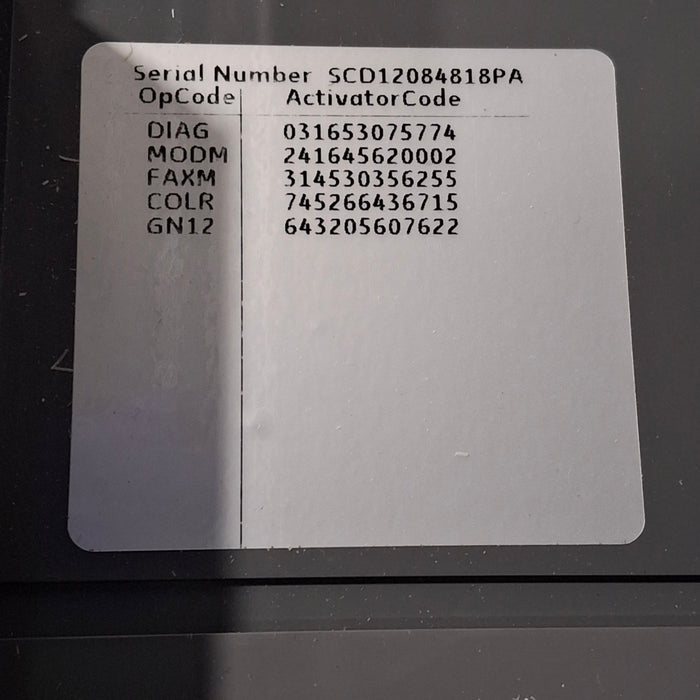 GE Healthcare GE Healthcare MAC 5500 HD ECG without CAM Module Cardiology reLink Medical