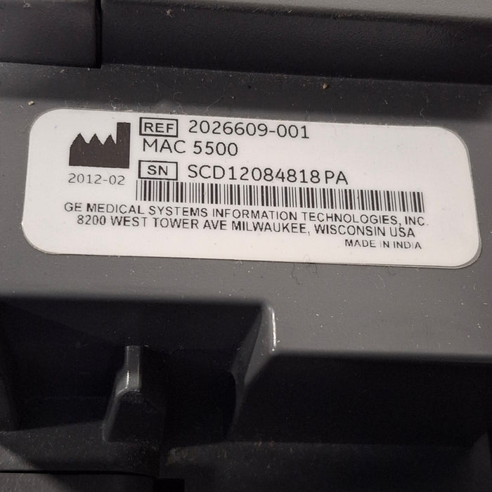 GE Healthcare GE Healthcare MAC 5500 HD ECG without CAM Module Cardiology reLink Medical