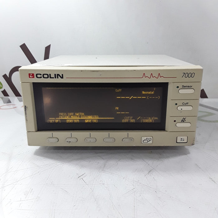 Colin Medical Instruments Colin Medical Instruments CBM-7000 Blood Pressure Monitor Patient Monitors reLink Medical