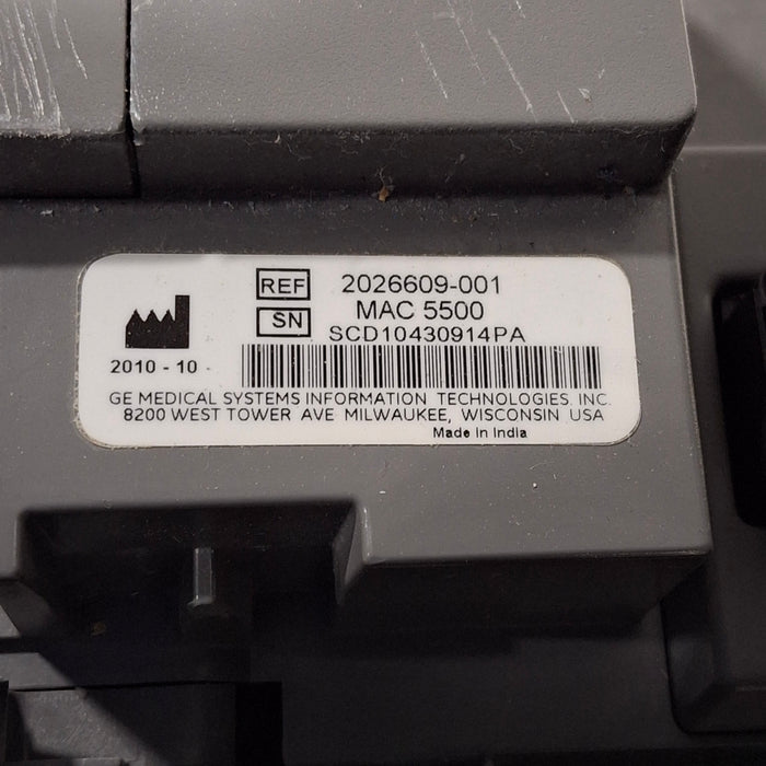 GE Healthcare GE Healthcare MAC 5500 ECG with CAM Module Cardiology reLink Medical