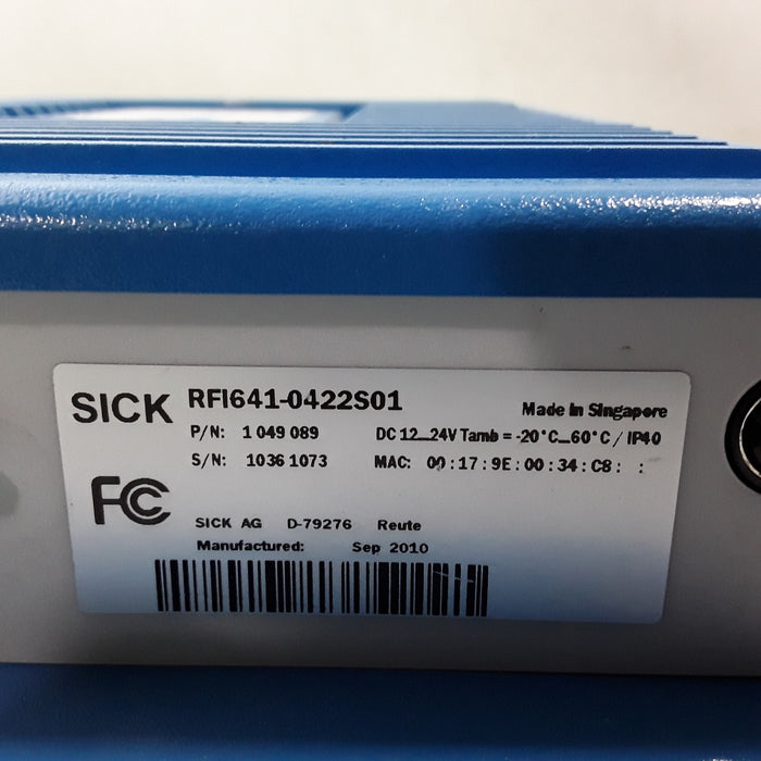 SICK SICK RFI641-0422S01 Long Range Reader Test Equipment reLink Medical