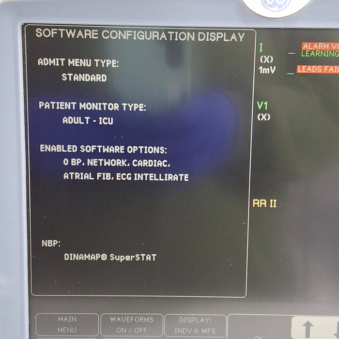 GE Healthcare GE Healthcare Dash 5000 - GE/Nellcor SpO2 Patient Monitor Patient Monitors reLink Medical