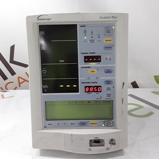 Datascope Datascope Accutorr Plus Vital Signs Monitor Patient Monitors reLink Medical