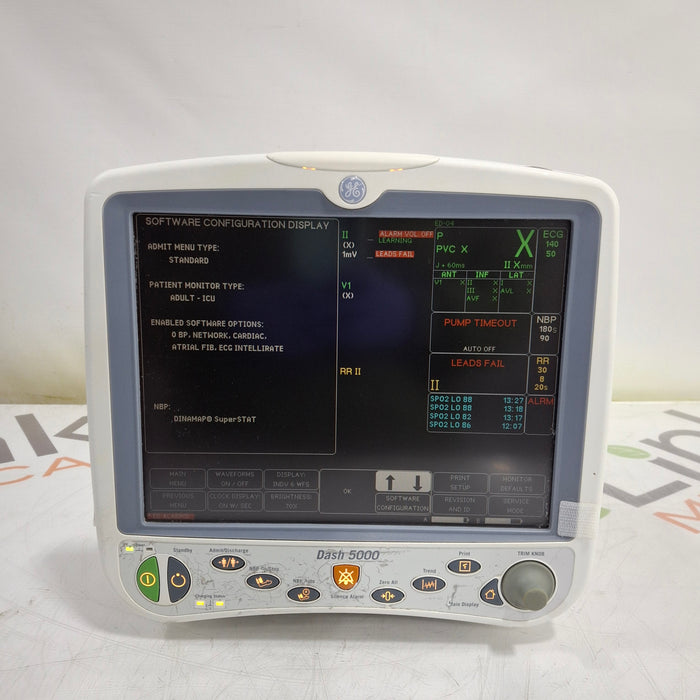 GE Healthcare GE Healthcare Dash 5000 - GE/Nellcor SpO2 Patient Monitor Patient Monitors reLink Medical