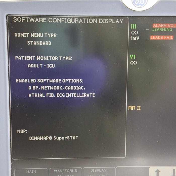 GE Healthcare GE Healthcare Dash 5000 - GE/Nellcor SpO2 Patient Monitor Patient Monitors reLink Medical